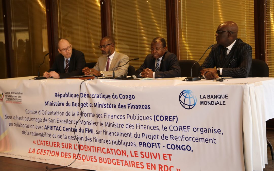 COREF/PROFIT CONGO : UN ATELIER SUR L’IDENTIFICATION, LE SUIVI ET LA GESTION DES RISQUES BUDGÉTAIRES