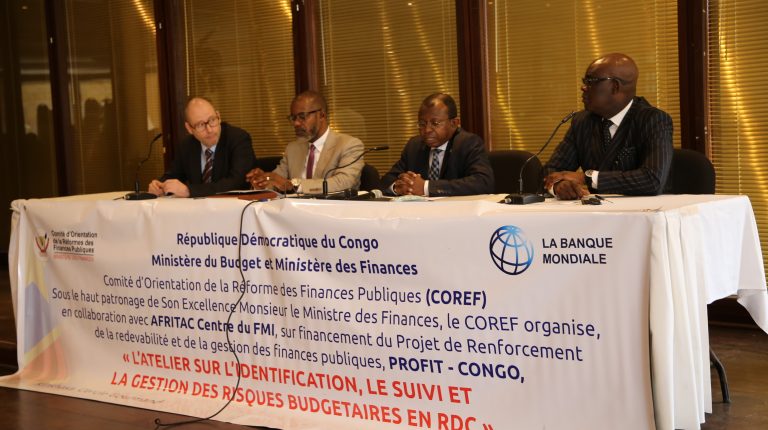 COREF/PROFIT CONGO : UN ATELIER SUR L’IDENTIFICATION, LE SUIVI ET LA GESTION DES RISQUES BUDGÉTAIRES